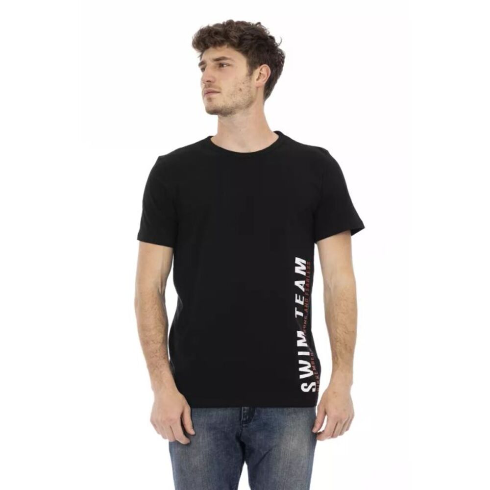 Bikkembergs Black Cotton Men Men's T-Shirt